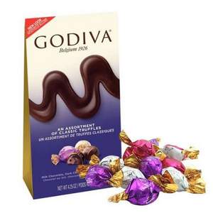 Godiva 歌帝梵 经典什锦口味 松露夹心巧克力 120g/盒*3 ￥118.99含税包邮