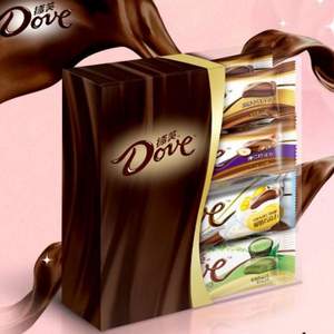 德芙 Dove 巧克力排块8支装 *4件 120元包邮