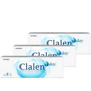 Clalen 茵洛 1day 日抛隐形眼镜 10片装*3件