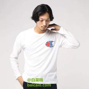 日版 Champion 冠軍牌 C3-NS421 男士速干長(zhǎng)袖T恤