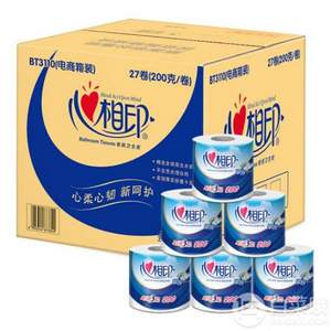 10點開始，心相印 心柔系列 卷紙3層200g*27卷 *2箱 79.85元