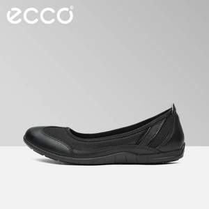 36码，ECCO 爱步 Bluma布鲁玛系列 轻巧女士平跟鞋 Prime会员免费直邮含税