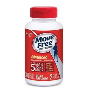 23點開始，PRIMEDAY特價 Schiff 旭福 Move Free 維骨力 關(guān)節(jié)靈軟骨素 紅瓶基礎(chǔ)版 200粒  