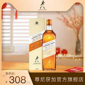 JOHNNIE WALKER 尊尼获加 调配大师系列 三重谷物威士忌酒750ml