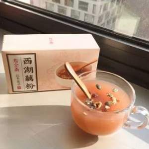 百年老字号 寿全斋 红枣桂花莲子速溶藕粉300g