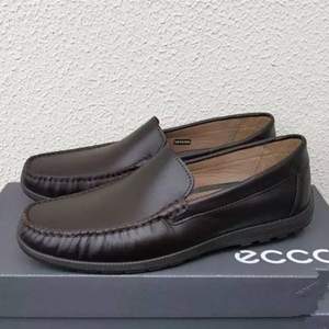 限40碼，ECCO 愛(ài)步 Reciprico 莫克系列 男士牛皮休閑樂(lè)福鞋 Prime會(huì)員免費(fèi)直郵含稅