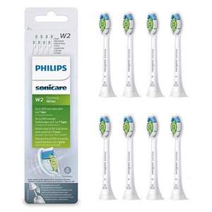 销量第一！Philips 飞利浦 HX6068 钻石亮白型声波震动牙刷刷头 8支装 