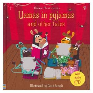 童书中的劳斯莱斯，Usborne 尤斯伯恩 Llamas in Pajamas and Other Tales 自然拼读绘本故事合集6合1 附光碟 