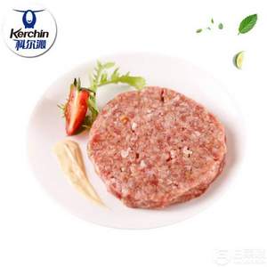  科尔沁 汉堡牛肉饼100g*10袋