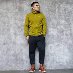 国内￥2900，Arc'teryx 始祖鸟 Kyanite 男款抓绒连帽衫 $92.79（需用码）