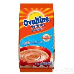 Ovaltine 阿华田 营养多合一 麦芽蛋白型固体饮料 400g*3件 46.53元