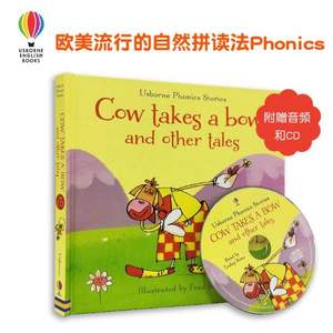 童书中的劳斯莱斯，Usborne 尤斯伯恩 Cow Takes A Bow And Other Tales 自然拼读绘本故事合集 附光碟 