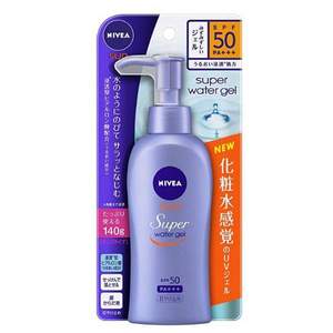 日本进口，NIVEA 妮维雅 清爽防晒啫喱 SPF50 PA+++ 140克 Prime会员凑单免费直邮