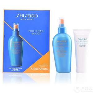 Shiseido 资生堂 防晒霜套装（防晒喷雾150ml+晒后修复乳75ml） €21.39
