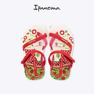 Ipanema 依帕内玛 时尚V系列 女童印花夹趾凉鞋 两色