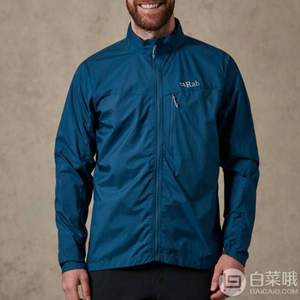 Rab 睿坡 Vital Windshell 男士皮肤风衣QWS38 两色