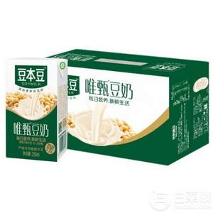 豆本豆 唯甄豆奶 原味早餐奶 250ml*24盒 
