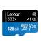 Lexar 雷克沙 128GB 633x高速TF卡 microSD存储卡 95MB/S 