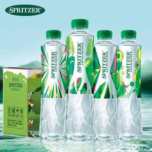 马来西亚国会用水， SPRITZER 事必胜 高端弱碱性纯净矿泉水 400ml*24瓶