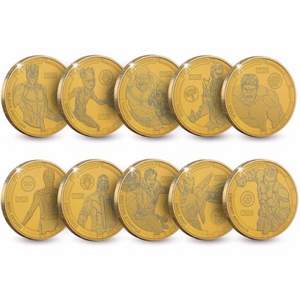 漫威 复仇者联盟 限量硬币套装 £53.99（需用码）