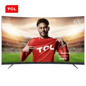 降￥350，TCL 65T3 4K曲面 65英寸液晶电视