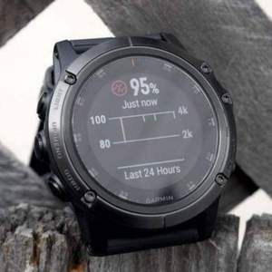 英文版，GARMIN 佳明 FENIX 5X 蓝宝石镜面 智能腕表