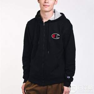 3色碼全，Champion 冠軍牌 Graphic Powerblend 男士連帽拉鏈衛(wèi)衣 GF91H