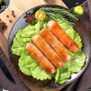 肉司令 纯肉脆皮烤肠500g*3件