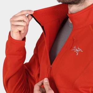 Arc'teryx 始祖鳥 Konseal 男士?拉鏈抓絨衣 $66.59（需用碼）