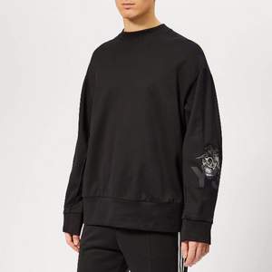 Y-3 19新款 Yohji Skull 男士骷髅刺绣运动衫