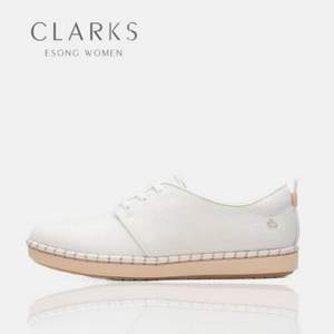 限US5.5码，Clarks 其乐 Step Glow Lace 女士休闲鞋 Prime会员免费直邮含税