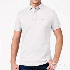 码全，Tommy Hilfiger 汤米·希尔费格 男士纯棉Polo衫DM0DM05508100