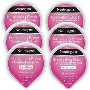 Neutrogena 露得清 Illuminating Boost 焕采亮肤面膜 10ml*6个 Prime会员凑单免费直邮含税