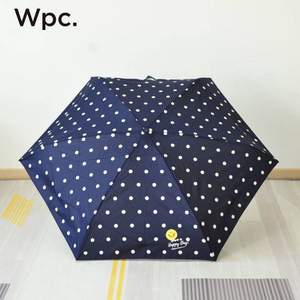 w.p.c 笑脸系列 53cm 轻量五折晴雨伞SM06-198 Prime会员凑单免费直邮含税