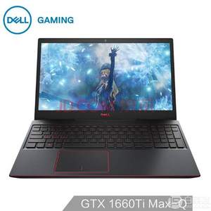 Dell 戴尔 游匣 15.6寸游戏本（i7-9750H/8G/128GSSD+1T /GTX1660TiMax-Q 6G独显））