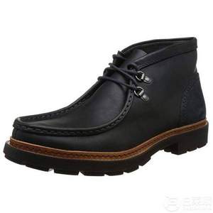 Clarks 其樂 Trace Ramble 男士兩孔系帶高幫休閑鞋 26135577