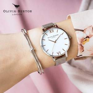 Olivia Burton 女士钢带石英手表 OB16MDW01