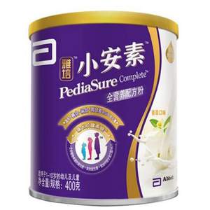 Abbott 雅培 小安素 全營養(yǎng)配方奶粉 香草味 400g +湊單品 