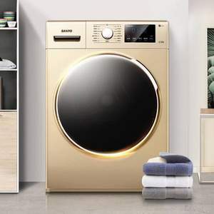 SANYO 三洋 WF80B576SJ 8公斤變頻滾筒全自動洗衣機(jī)