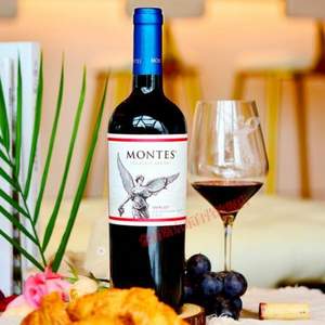 Montes 蒙特斯 经典系列 梅洛红葡萄酒 750ml*3件