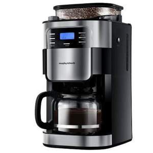 Morphy Richards 摩飛 MR1025 全自動(dòng)咖啡機(jī) 豆粉兩用 贈(zèng)進(jìn)口咖啡豆*2包