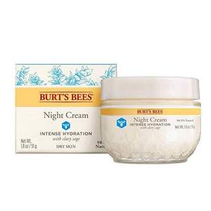 Burt's Bees 小蜜蜂 深层补水保湿晚霜 51g Prime会员凑单免费直邮含税