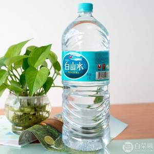 <span>10點限前1小時白菜！</span>農心 白山水 長白山天然礦泉水2L*6瓶/箱*2件