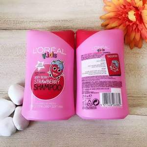 L'Oréal Kids 欧莱雅 无泪配方儿童浆果草莓护发素 250ml*6瓶 
