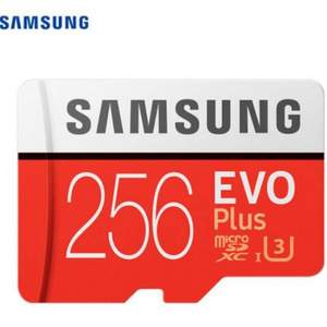 0点开始，SAMSUNG 三星 EVO升级版+ TF（MicroSD）存储卡 256GB