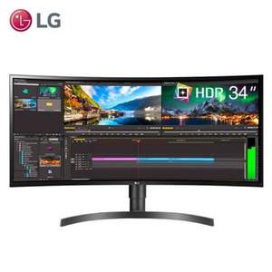 LG 34WL85C 34英寸曲面超宽显示器 (3440×1440、60Hz、IPS)