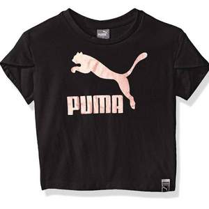 限尺码，PUMA 女童 ARCHIVE 郁金香袖 T恤