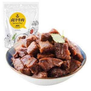 科尔沁 卤汁牛肉 五香味 100g*10件+凑单品