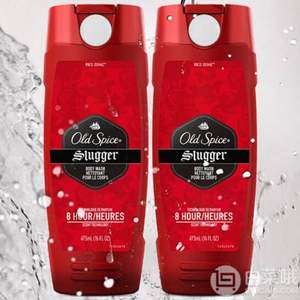 美國進(jìn)口，Old Spice 歐仕派 男士黑標(biāo)古龍味沐浴露 473ml*2瓶*6 ￥169.7包郵