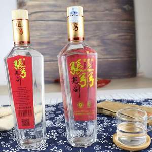 中華老字號(hào)，張弓 亮劍 42度濃香型白酒 特價(jià)試飲品鑒酒450ml